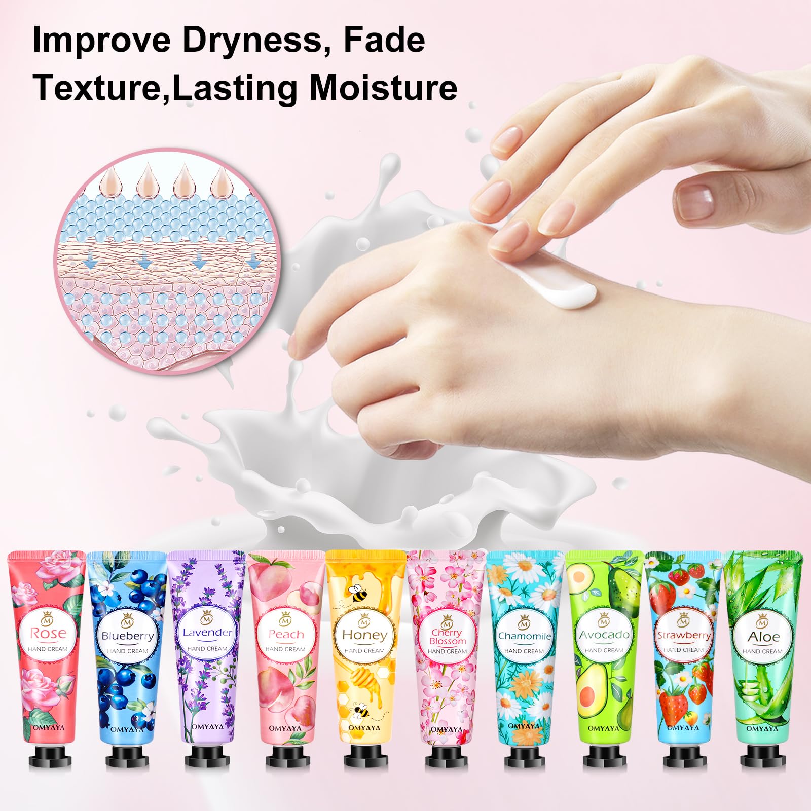 100 Pack Hand Lotion Bulk Gift - Mini Lotion Bulk Travel Size, Hand Cream Bulk Gifts for Corworkers,Teacher Appreciation Gifts, Birthday Gifts for Women, Nurses Gifts,Bridesmaid Gifts,Thank You Gifts