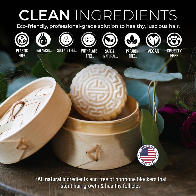 Viori Coconut Advanced Repair Shampoo & Conditioner Bar Set – Longsheng Rice Water & Jojoba Esters – Sulfate-Free, Eco-Friendly, Travel Bars for Dry or Damaged Hair
