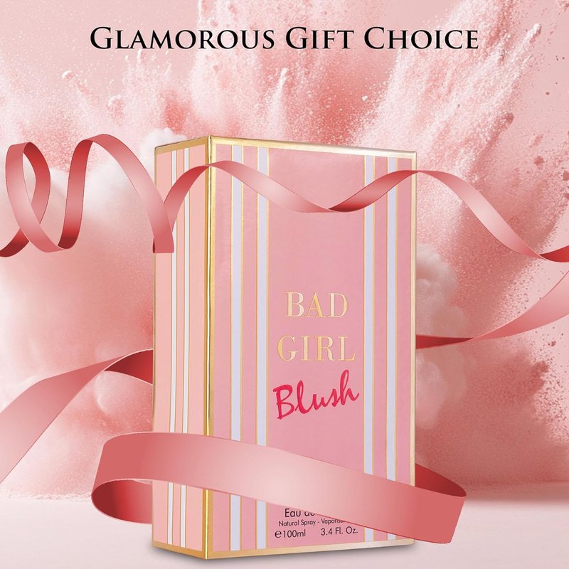 Urban Collection Bad Girl Blush Eau De Parfum – 3.4 fl oz | Vegan, Cruelty-Free, Paraben-Free – Sweet Citrus & Warm Vanilla