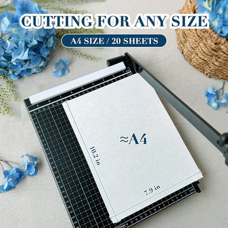 Happinit 20 Sheets A4 Size Blotting Paper for Flower Press, Large Blotter Paper, Herbarium Paper Craft, Working With Flower Pressing Kit for Adults