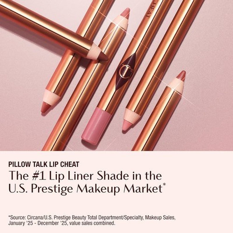 Charlotte Tilbury Lip Cheat Lip Liner Pencil - Define Your Lips with Fuller Look - Waterproof & Smudge-Proof Formula