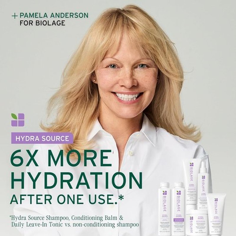 BIOLAGE Hydra Source Detangling Solution - Moisturizes Dry Hair, Reduces Frizz & Flyaways, Paraben-Free