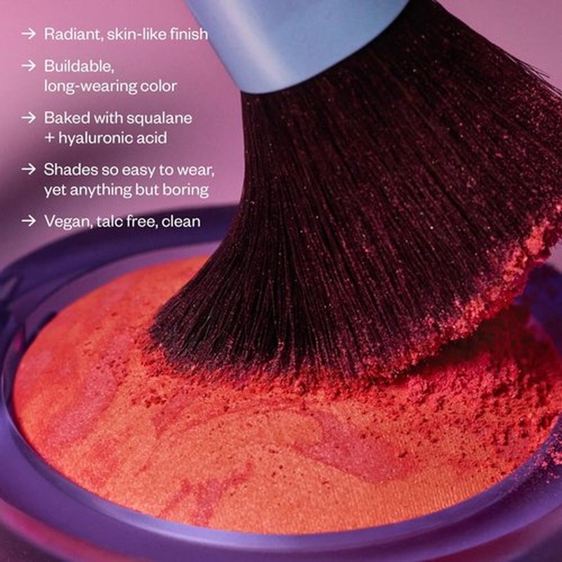 Kosas Blush is Life –Talc-Free Dimensional Blush Baked with Squalane & Hyaluronic Acid – Long Wear, Safe for Sensitive Skin - Blissed
