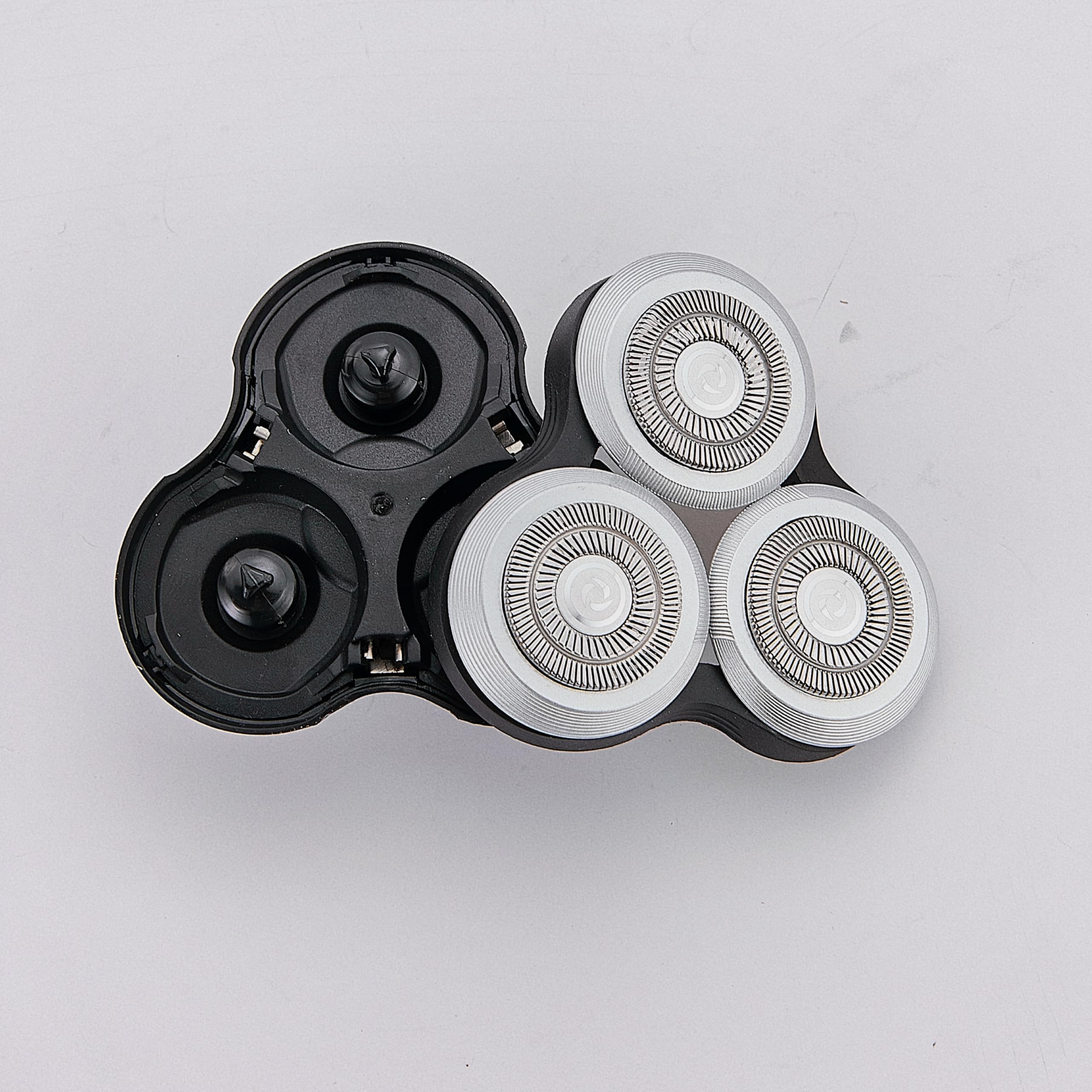 SH90 Replacement Heads Compatible with Philips Norelco Shavers Series 9000, New Version of Metal Wheel Buckle and Upgrade Double-Layer Precision Replacement Blades(2 Pack)