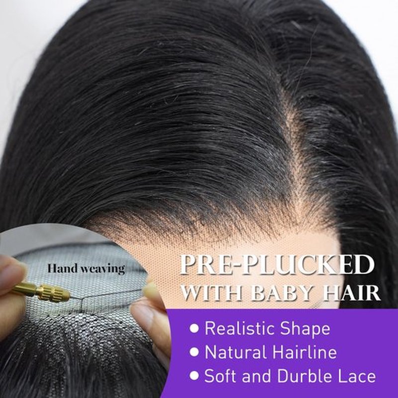 Joedir 26" Big Curly Wavy 13x4 Free Parting HD Lace Frontal Wigs Pre Plucked Natural Hairline High Temperature Synthetic Wigs For Women(Black Color)