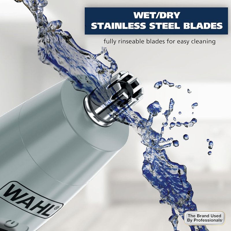 Wahl Precision Ear and Nose Hair Trimmer - Battery Operated, Hygienic & Rinseable Blade, Travel-Friendly