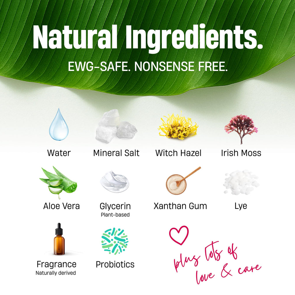 Bali Secrets The New Formula Natural Deodorant for Women & Men. Nonsense Free. Clean Formula for Sensitive Skin. Strong & Reliable Odor Protection. No Synthetic Aluminum. Organic & Vegan THE ORIGINAL