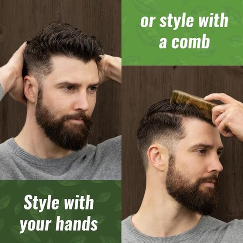 Skiennix Men’s Fiber Hair Cream - Classic Styling with Medium Hold & Shine - 4 oz | All Hair Types