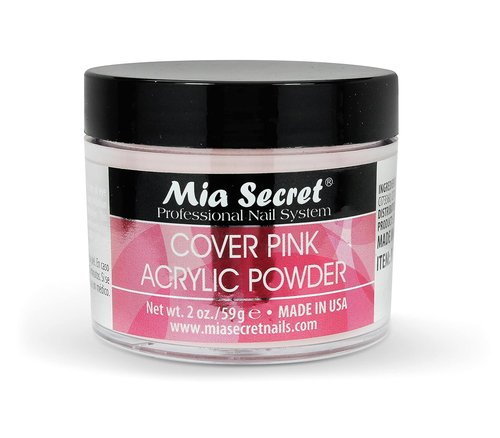 Mia Secret Cover Pink Acrylic Powder - Easy Application Formula - 2 Ounce