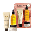 JVN Trusted Trio Hair Care Set - Travel Essentials with Air Dry Cream, Recovery Serum & Scalp Oil | Silicone-Free