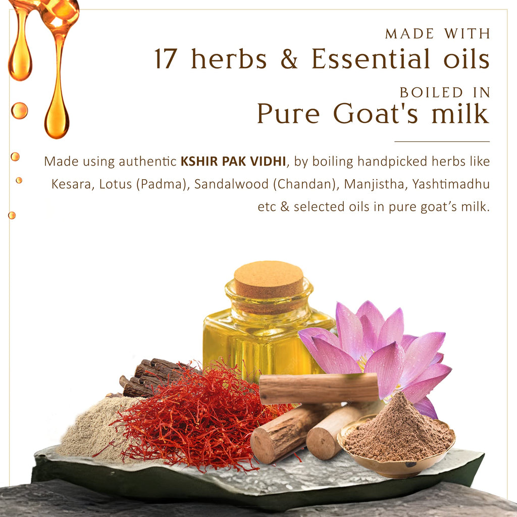 SESA 8% Kumkumadi Kesar Day Cream SPF 20 & PA++ Skin Brightening Ayurvedic Face Moisturizer Face Cream Sun Damage Hydrating with Saffron Lotus Sandalwood for Woman and Men, 50 gm or 1.69 oz