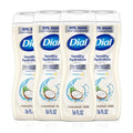 Dial Body Wash, Healthy Hydration, Coconut Milk + Vitamin E, 16 fl oz (Pack of 4), Gentle, Leaves Skin Feeling Soft In 1 Shower, Dermatologist-Tested, No Parabens & Silicones