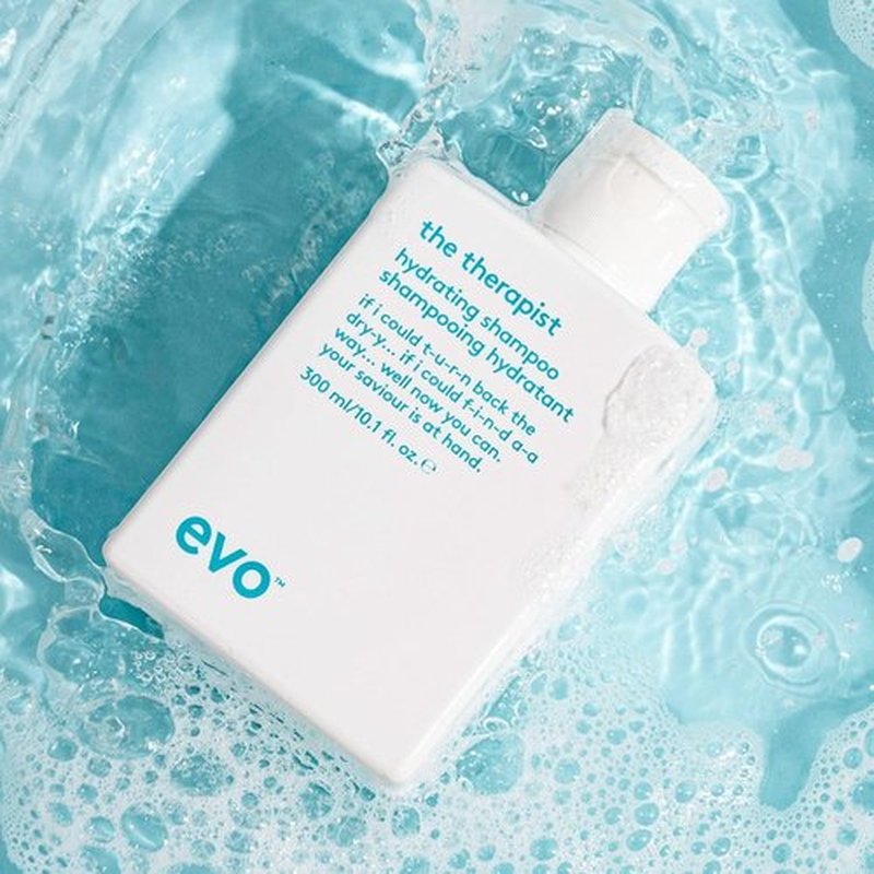 EVO The Therapist Hydrating Shampoo - Hydrates & Strengthens Color-Treated Hair - Improves Shine & Detangles