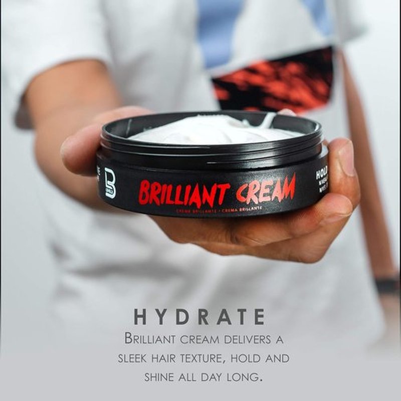 Level 3 Brilliant Cream - Enhance Hair Texture & Shine - Natural Styling & Hydration - 3.4 oz
