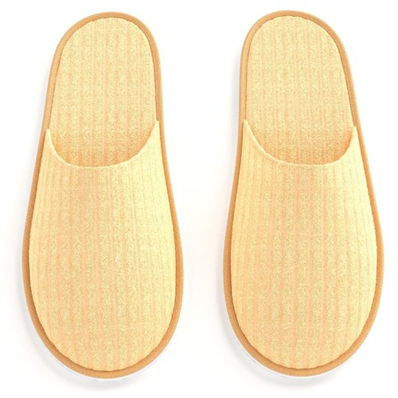 Maeline Bulk 6 Pair Disposable Home Slippers for Family Spa Guests Hotels Office - Mixed Slippers Home Party, Housewarming, Soft Fleece, Closed Toe, Multi, 9-13 Women/7-11 Men