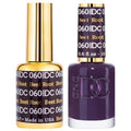 DND Gel Polish Set - Beet Root Gel & Nail Polish | 0.5 Fl Oz Each for Stunning Nails