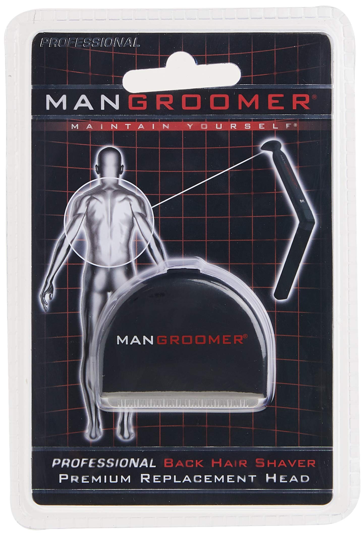 MANGROOMER - PROFESSIONAL Replacement Blade, 2 x 0.5 x 1.8 Inch