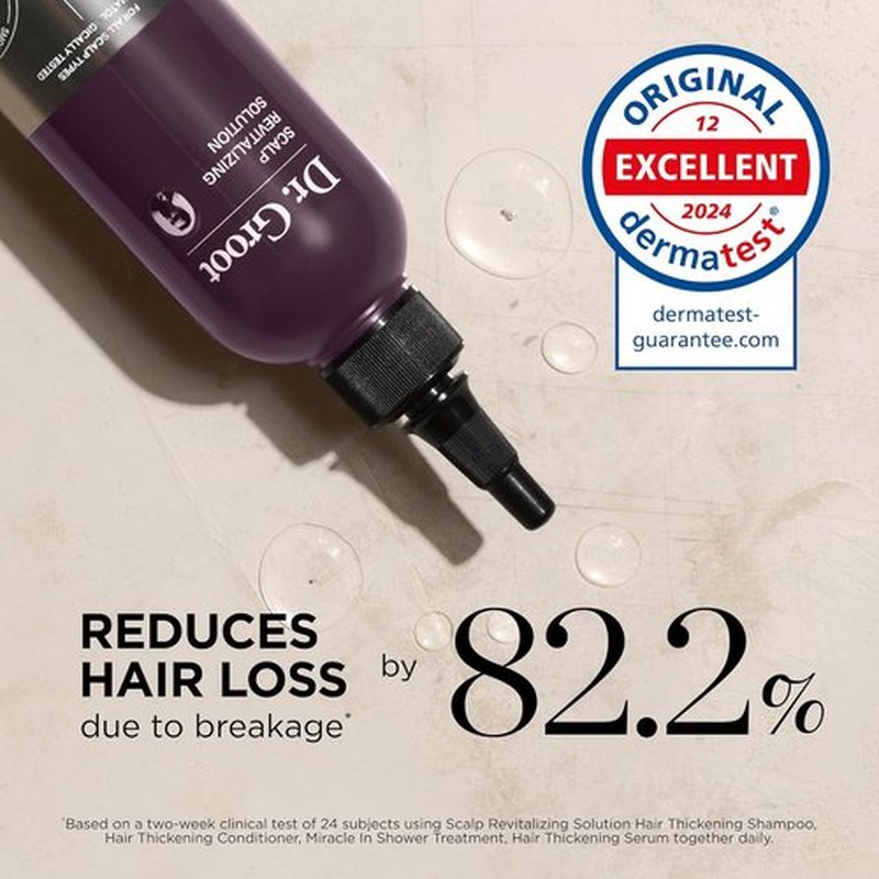Dr. Groot Miracle In Shower Hair Moisturizing Treatment - Rosemary Oil Scalp Revitalizer for Healthier Hair