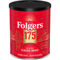 Folgers Classic Medium Roast Ground Coffee, 10.3 Oz 175th Anniversary Limited Edition Metal Can
