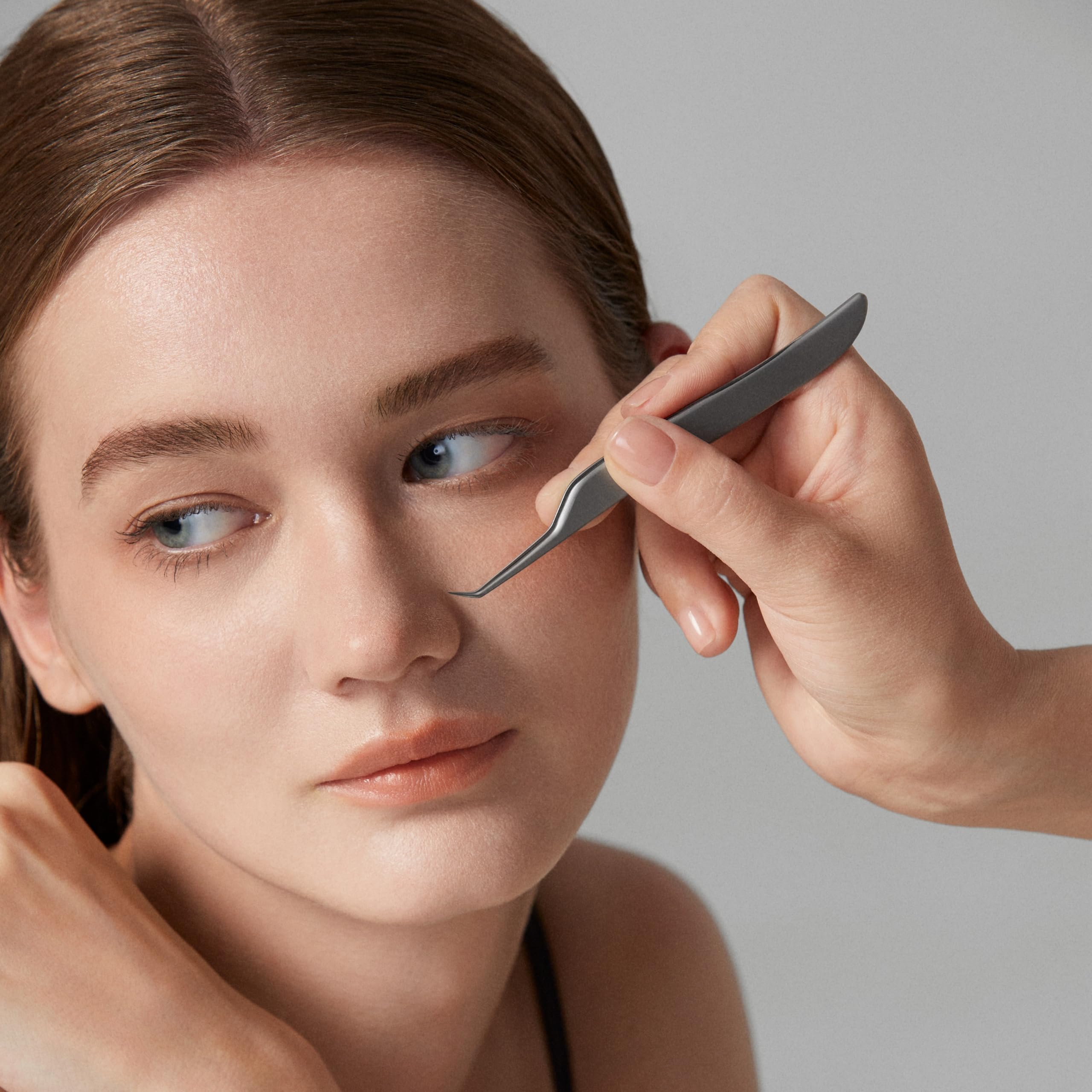 GöSol Pro Blackhead Tweezers, Precision Slant Tip for Blackhead Extraction
