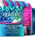 MAREE Under Eye Patches for Puffy Eyes and Dark Circles – Under Eye Mask with Collagen & Hyaluronic Acid – Undereye Mask Patches for Women – Parches para Ojeras Puffiness & Under Eye Bags | 12 Pair