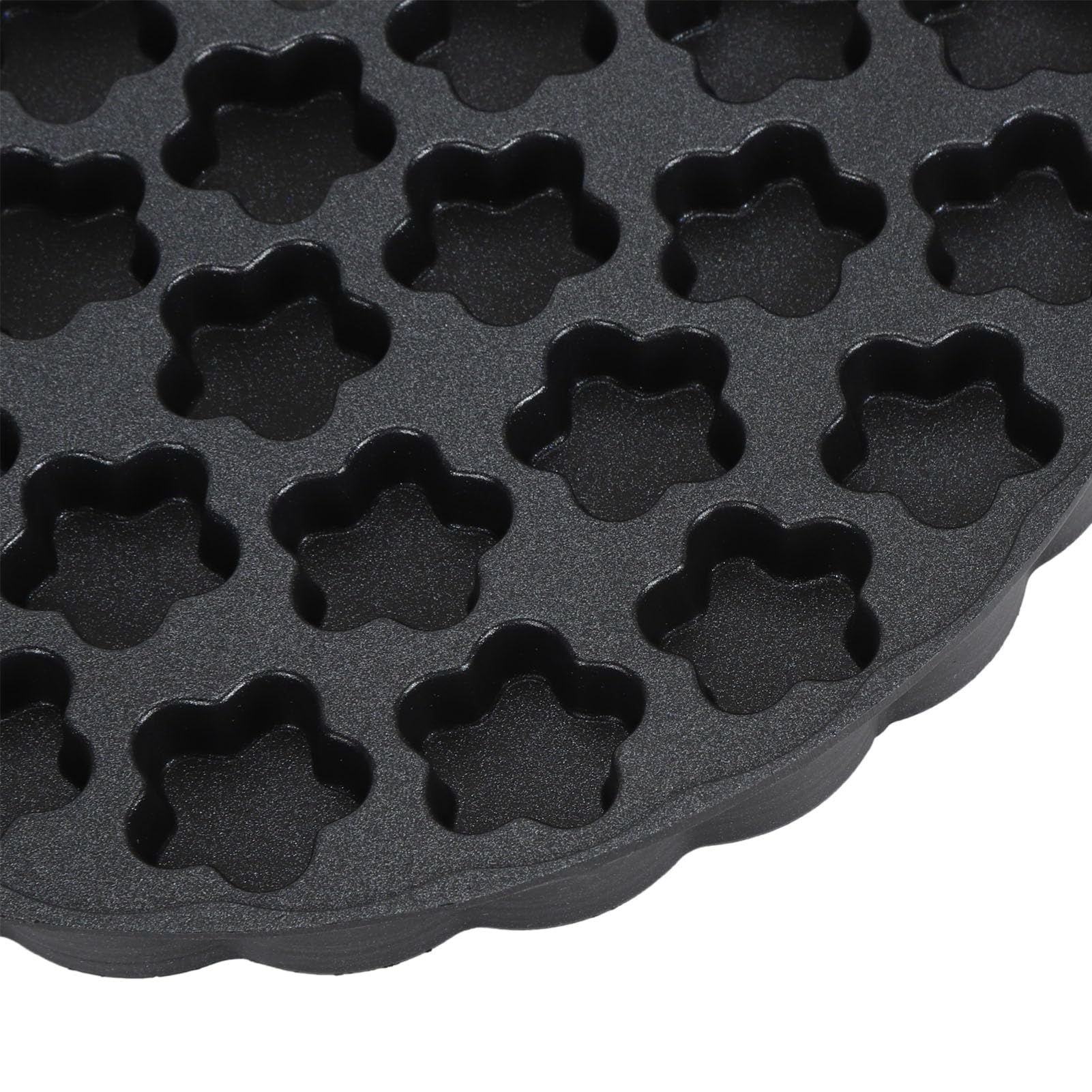 Hong Kong Egg Waffler, Petal Shape Nonstick Double Side Bubble Waffle Maker