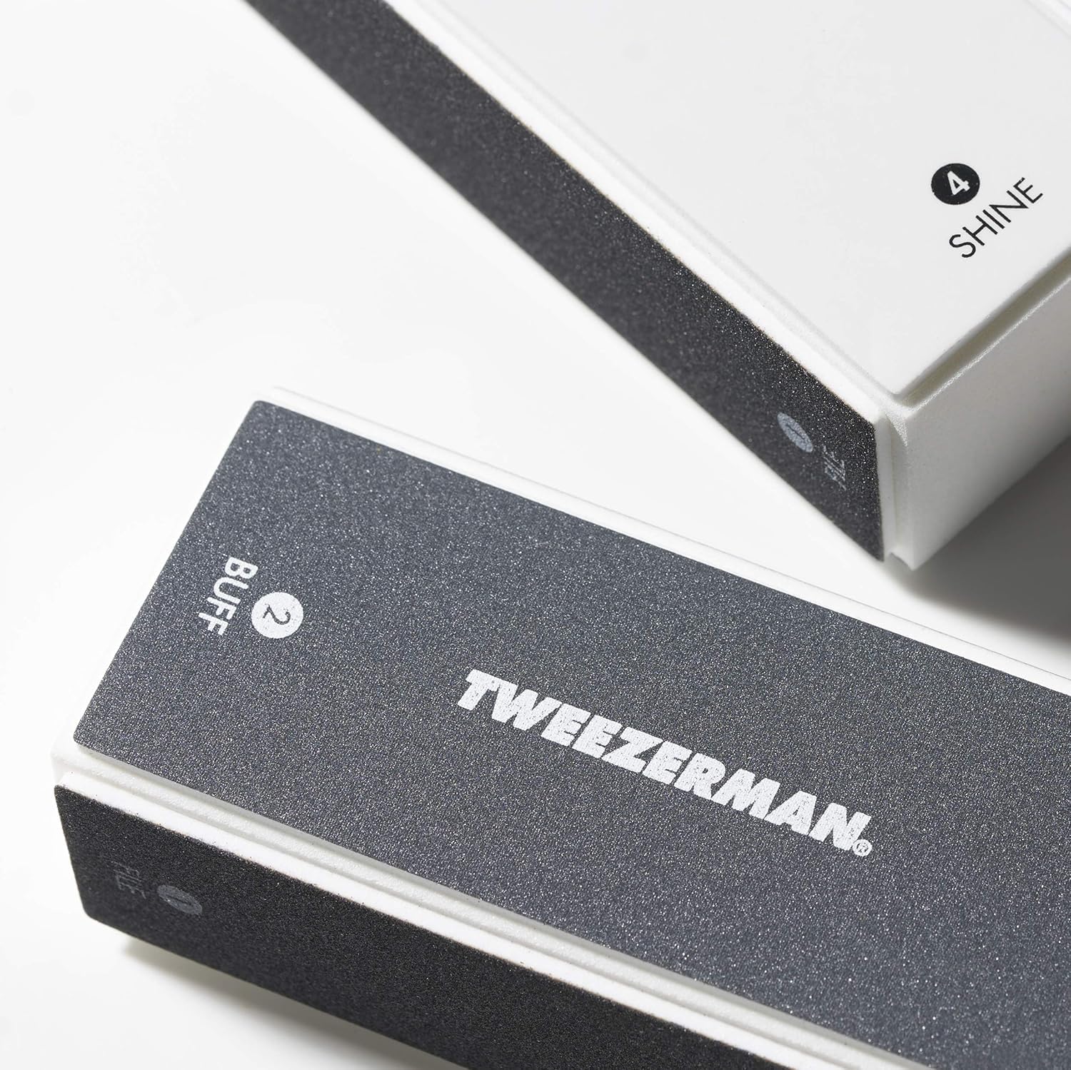 Tweezerman Nail Buffer Blocks Pack of 2 Black
