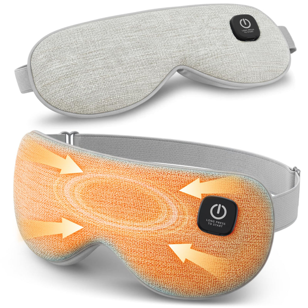 Heated Eye Mask - Cordless Eye Mask for Dry Eyes