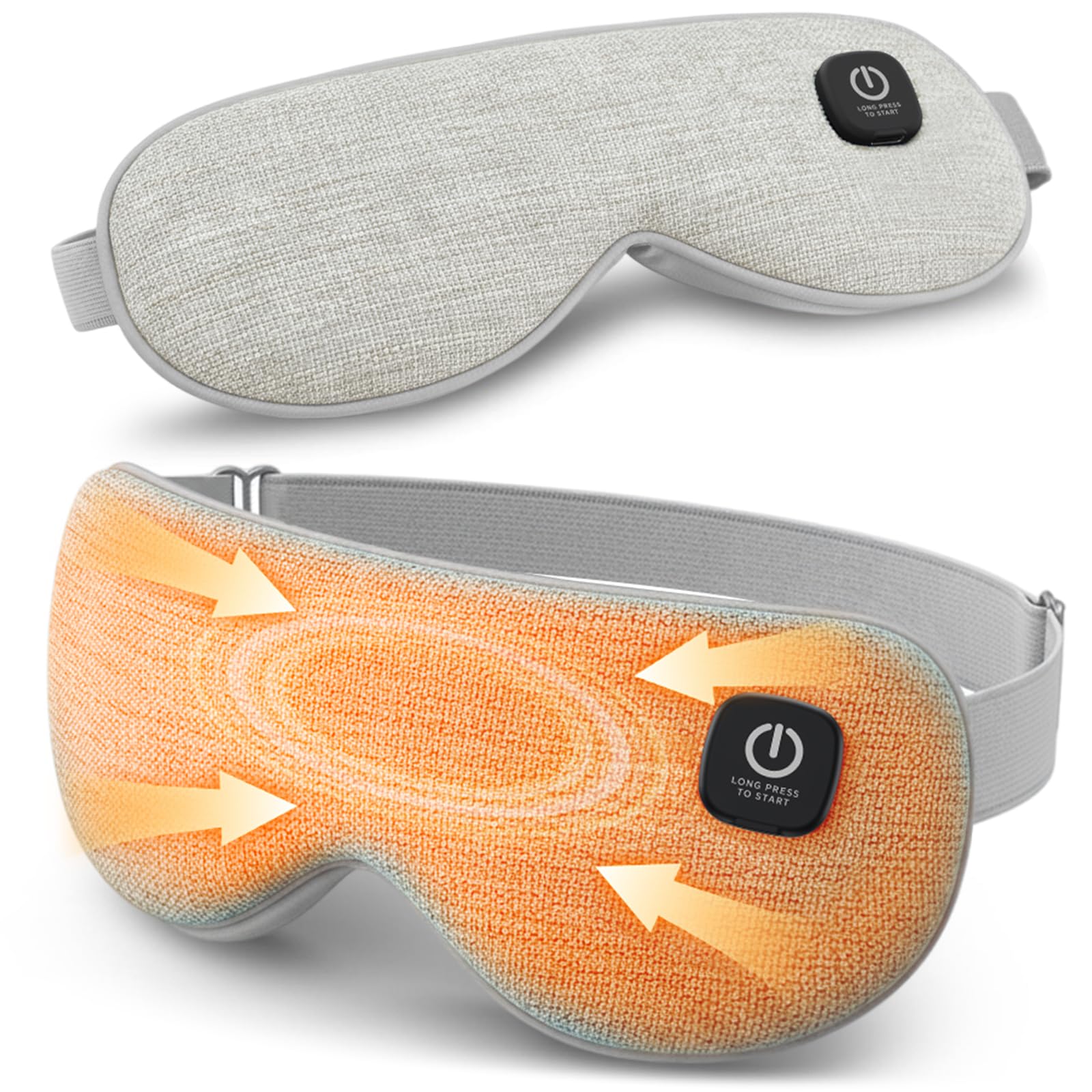 Heated Eye Mask - Cordless Eye Mask for Dry Eyes