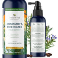 Tree To Tub Rosemary Water Spray for Hair Growth - Fermented Rice Water for Hair Growth Nature's Rosemary Hair Spray & Nourishing Scalp Care