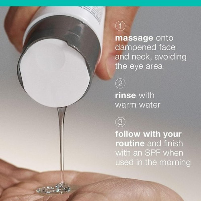 Dermalogica Clearing Skin Wash - Anti-Aging Acne Face Cleanser with Salicylic Acid & Tea Tree Oil