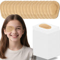 THSIREE 100 Pcs Adhesive Eye Patches for Kids, Medical Eye Patch Disposable Breathable Eyepatch for Amblyopia Lazy Eye Latex Free Adhesive Bandages for Children, 2.95 × 1.97 inches, Nude Color