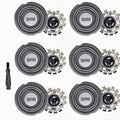 SH90 Replacement Shaver Heads Compatible with Philips Norelco Series 9000 (S9xxx) and 8000 (S8xxx) Electric Shavers, for Norelco S9000, S9311/27, S9311/84, S9311/87, S9321/88, etc.