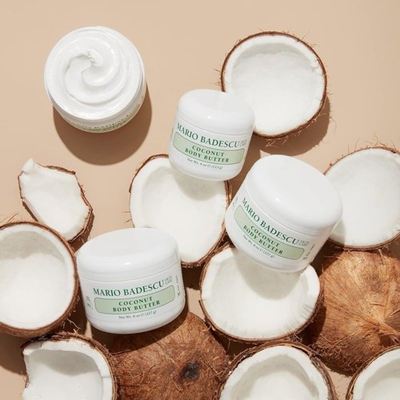 Mario Badescu Coconut Body Butter - Nourishing Moisturizer for Smooth, Radiant Skin | All Skin Types