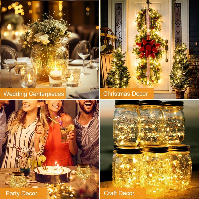 BTFarm Fairy Lights - 30 Pack Battery Operated Twinkle Lights with Timer | 10FT, 30 LEDs
