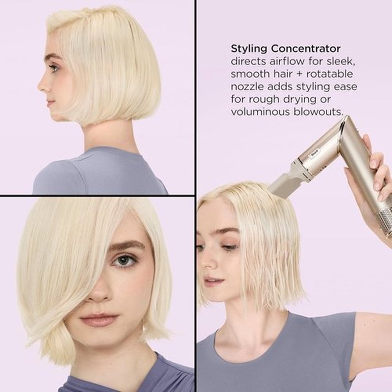 Shark FlexStyle Air Styling & Drying System - Powerful Multi-Styler with Auto-Wrap Curlers & Attachments | Stone HD430
