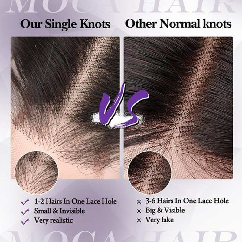 5x5 HD Lace Closure 16 Inch, SKINLIKE 0.095mm Ultra-thin Invisible Real Swiss Lace Closure Only,Straight RAW Virgin Human Hair Single Knot Pre-Plucked with Baby Hair