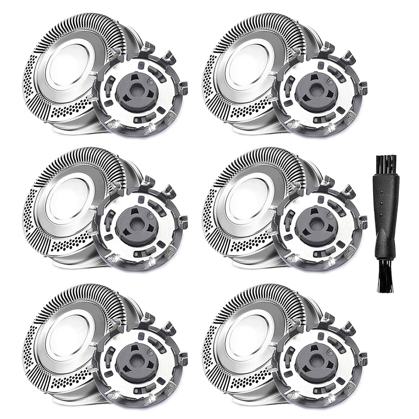 SH50 Replacement Heads Compatible with Norelco 5000 Series Electric Razors