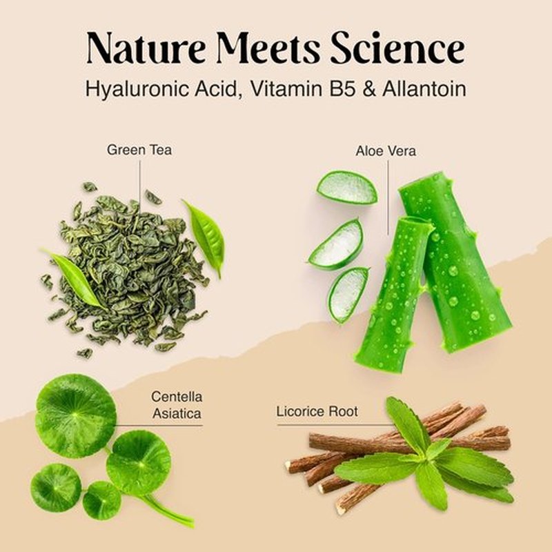 Thermal Spring Water Face Spray Mist by [Brand Name] - Hydrating with Hyaluronic Acid & Aloe Vera | 300ml + 50ml