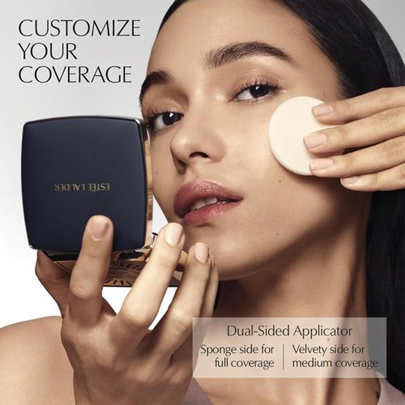 Estée Lauder Double Wear Matte Powder Foundation - 12-Hour Oil Control & Shine Reduction, 0.39 Ounce