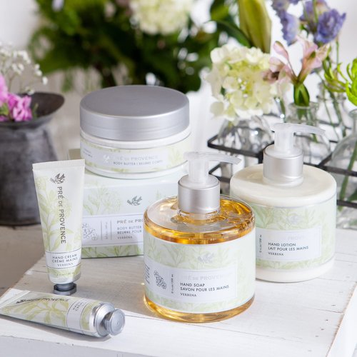 Pre de Provence Collection Liquid Hand Soap, Sooths & Softens while Cleansing, Enriched with Shea Butter, Vitamin E & Glycerin, Soft & Soothing, 11 fl oz, Verbena