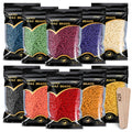 LYQC 2.2lbs Hair Removal Wax Beads, Professional Hard Wax Beads 1000g, with 20 Applicators, Suitable for Full Body, Painless Gentle Wax Bead Hair Removal for Men and Women