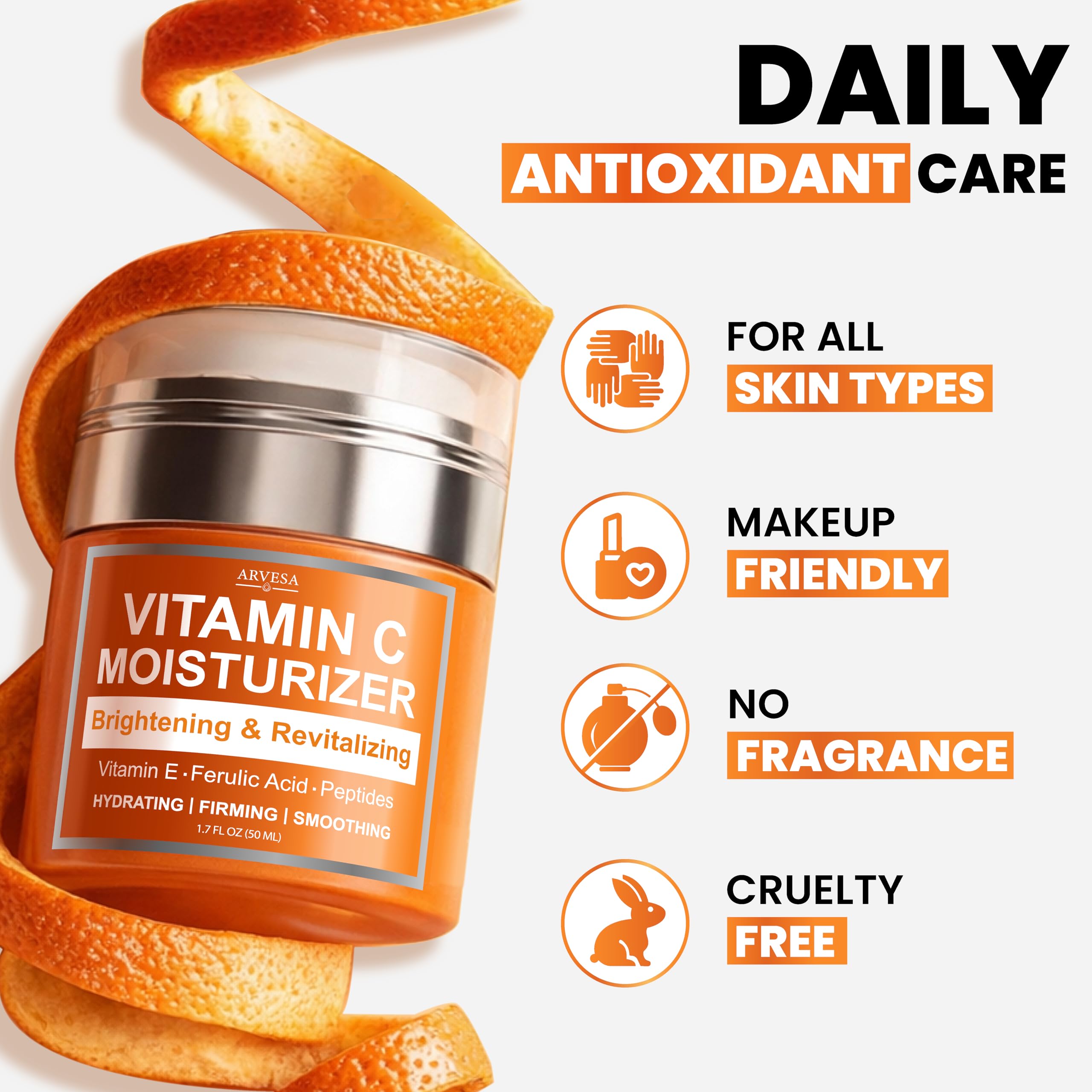 Arvesa Face Moisturizer Cream Anti Aging