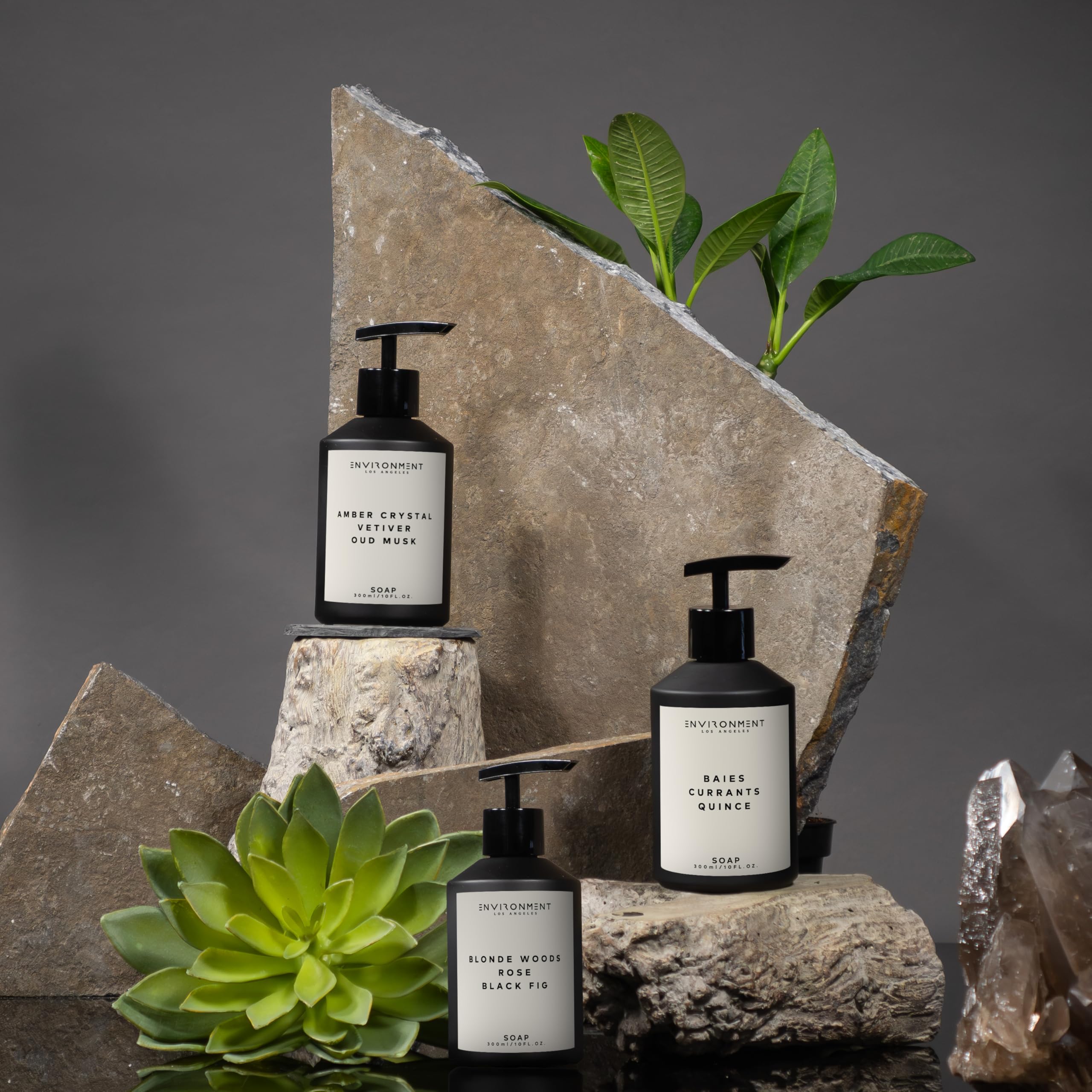 ENVIRONMENT Inspired by 5-Star Resort WSTN Hand Soap, 300ml Luxury Liquid Hand Soap (White Tea | Cedar | Aloe Vera) Home Essentials, Kitchen & Bathroom Soap, Hand Wash, Vegan & Cruelty-Free
