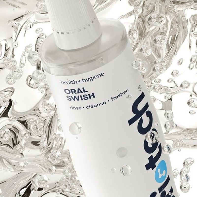 Briotech Oral Swish - Hypochlorous Acid Mouthwash for Gentle Oral Care | 17 fl oz (2 Pack)