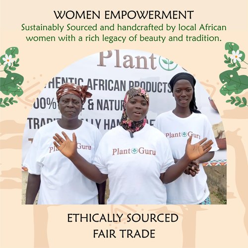 Plant Guru Raw African Shea Butter 32 oz. / 2 lbs. Jar Bulk 100% Pure Natural Unrefined IVORY - Ideal Moisturizer For Dry Skin, Body, Face And Hair Growth. Great For DIY Soap and Lip balm Making.