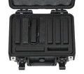 Case Club 8 External Hard Drive Case. Waterproof, Airtight, & Heavy Duty. Includes Pressure Relief Valve, Folding Handle, Padlock Holes, O-Ring Seal.