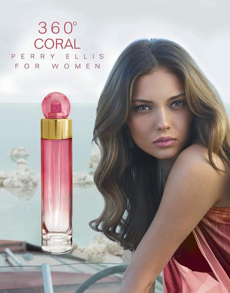Perry Ellis 360 Coral Eau De Parfum Spray - 6.8 Oz | Refreshing Fragrance for Women