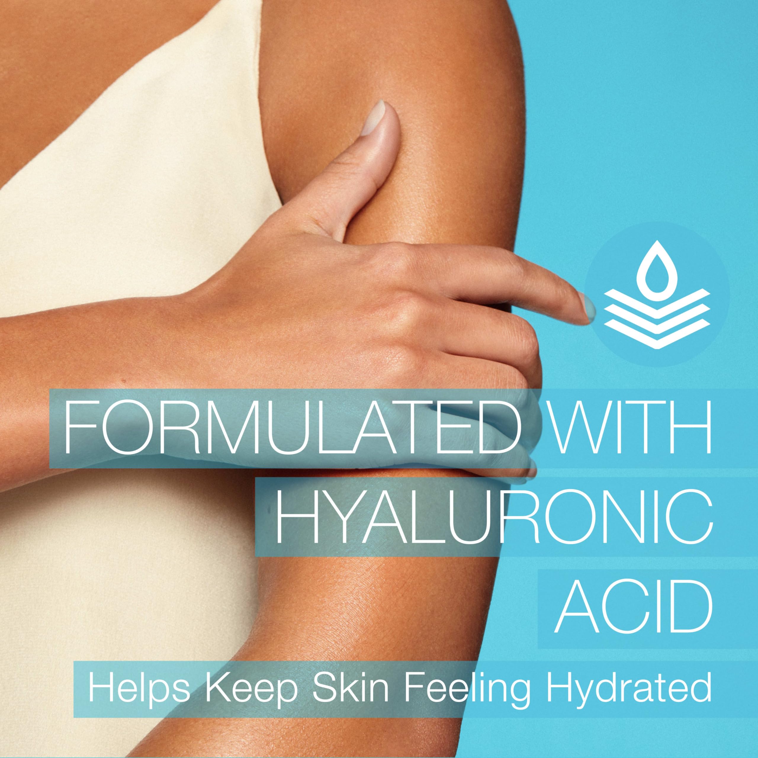 Neutrogena Hydro Boost Hydrating Body Gel Cream with Hyaluronic Acid, Instantly Quenches for Hydrated, Soft & Supple Skin, NonGreasy, Fast Absorbing Cream for Normal to Dry Skin, 8.5 oz, 12 Pack