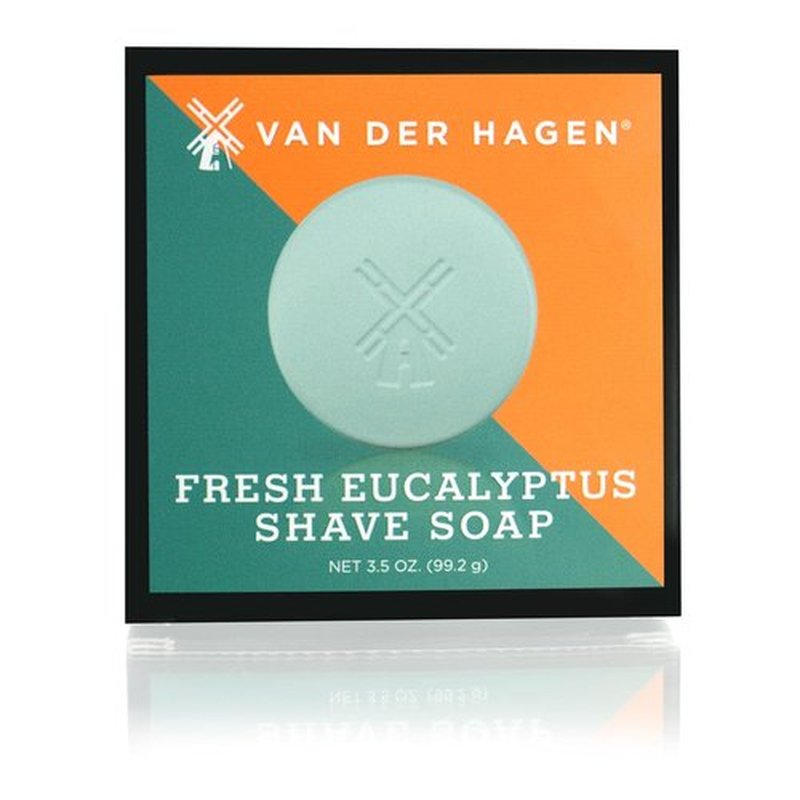 Regine Switzerland Eucalyptus Shave Soap - Refreshing & Moisturizing | 4 oz Bar